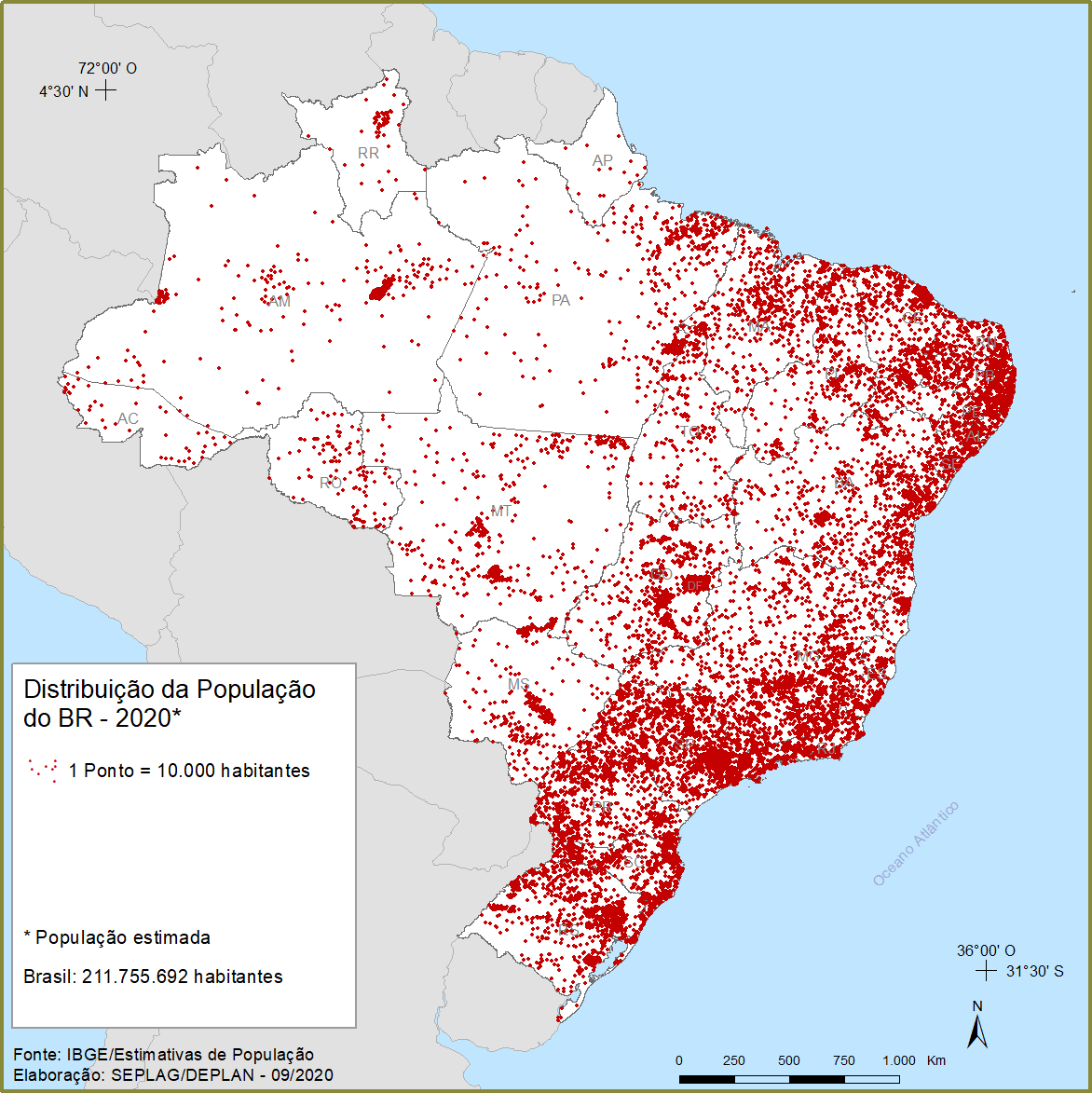 mapa de AS